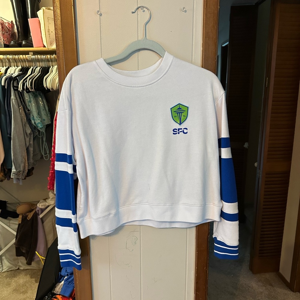 Seattle Sounders cropped long sleeve